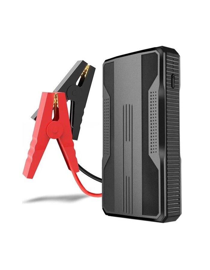 Пусковий пристрій портативний Jump Starter R22-6  + Power Bank Чорний від компанії Придбай - фото 1