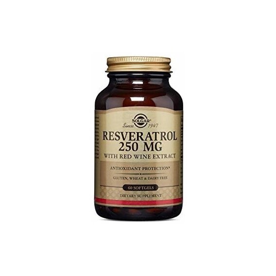 Ресвератрол Solgar Resveratrol 250 mg 60 Softgels від компанії Придбай - фото 1