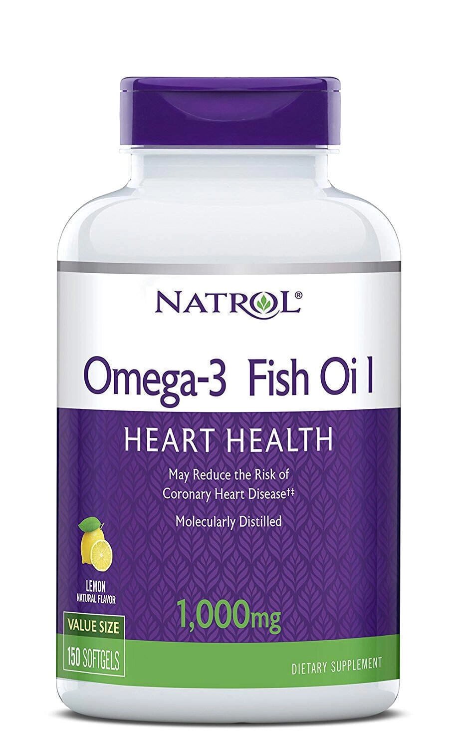 Риб'ячий жир Natrol Omega-3 Fish Oil 1000 мг 150 капсул (628) від компанії Придбай - фото 1