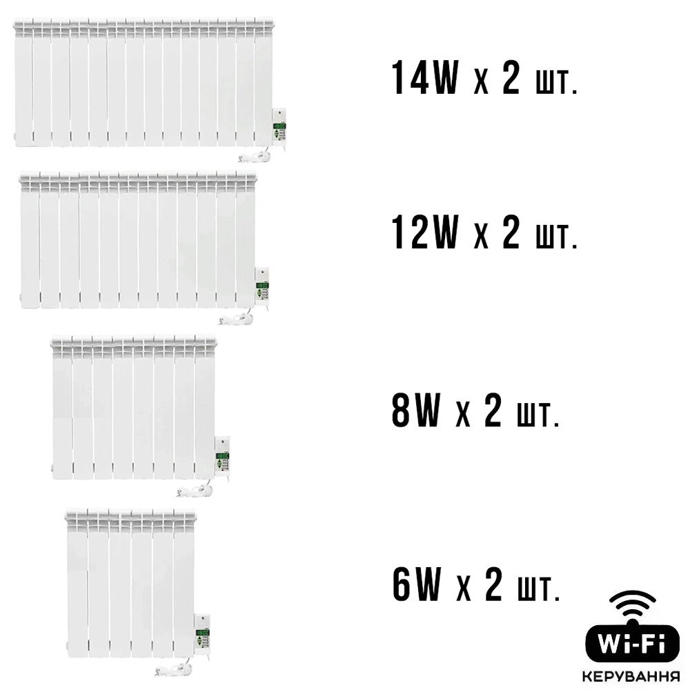 Розумна електрична система опалення ELECTRO SET 80B WI-FI 8720 Вт від компанії Придбай - фото 1