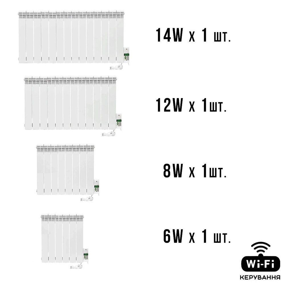 Розумна мобільна система опалення електрична ELECTRO SET 40С WI-FI 4360 Вт від компанії Придбай - фото 1