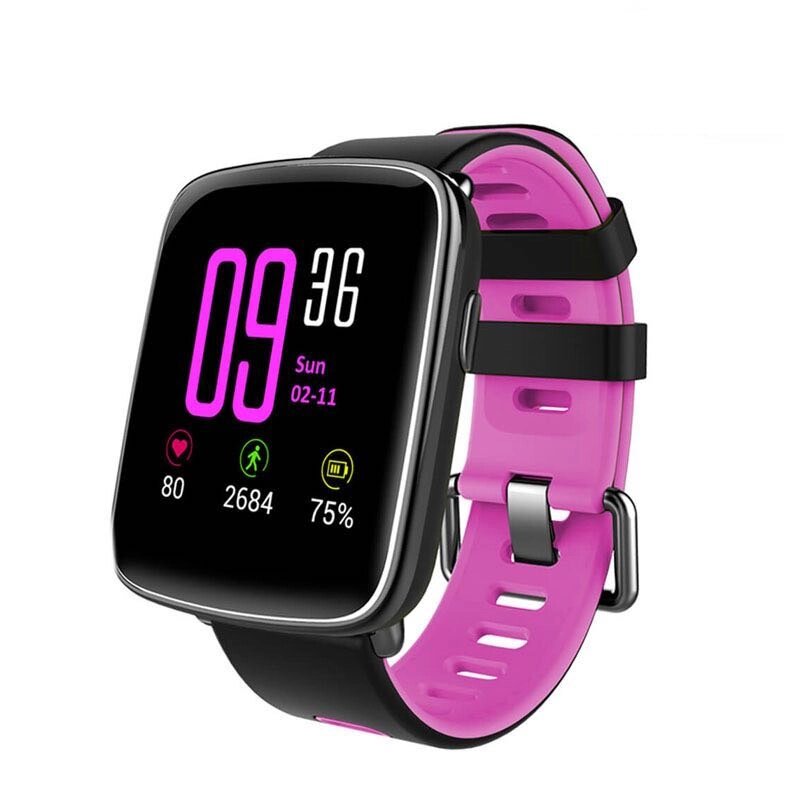 Розумний годинник Smart Smart Watch GV68 Pink Waterproof (SWGV68P) від компанії Придбай - фото 1