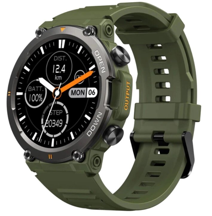 Розумний годинник Smart Uwatch Vibe 7 Green від компанії Придбай - фото 1