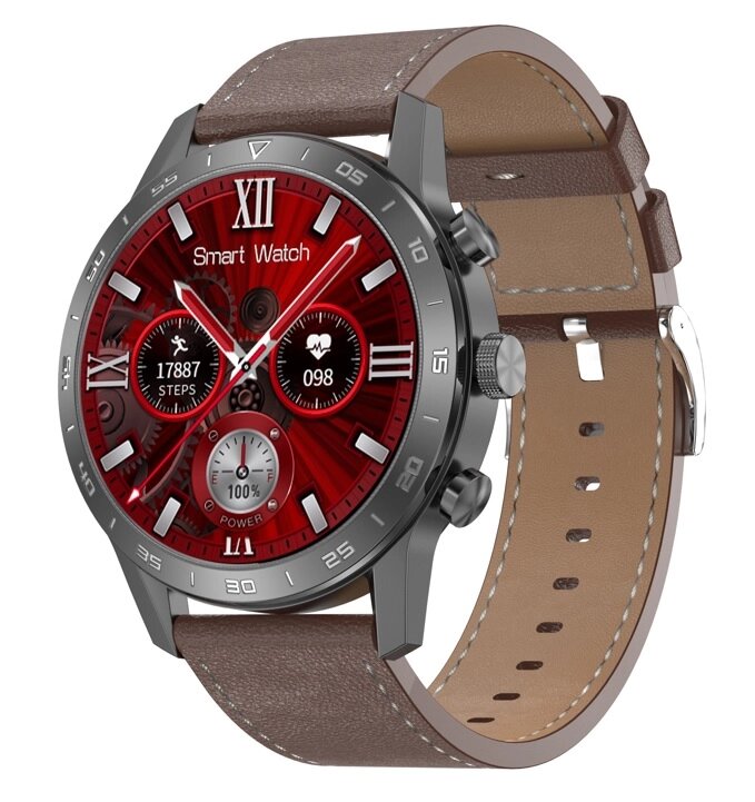 Розумний годинник UWatch DT07+ Cosmos Brown (англійська версія) від компанії Придбай - фото 1