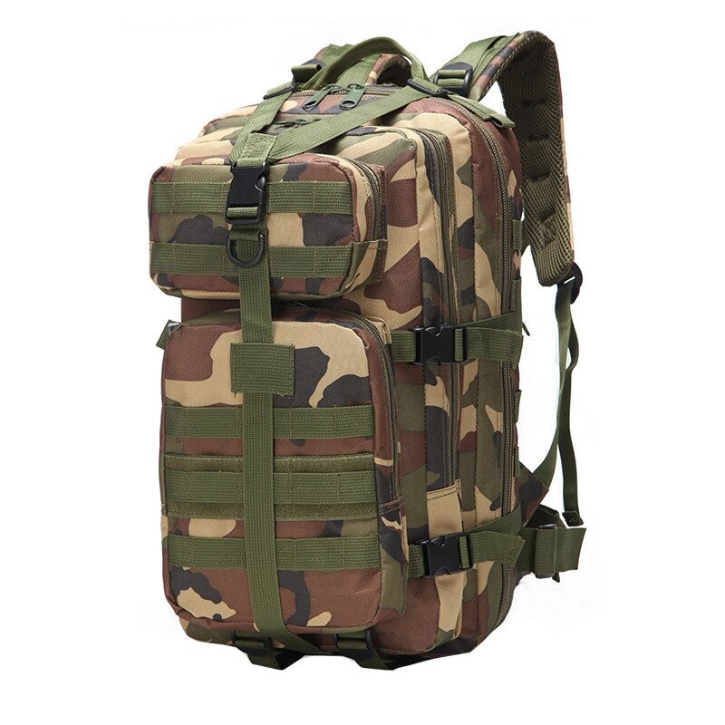 Рюкзак чоловічий AOKALI Outdoor A10 35L Camouflage Зелений (5356-65699) від компанії Придбай - фото 1