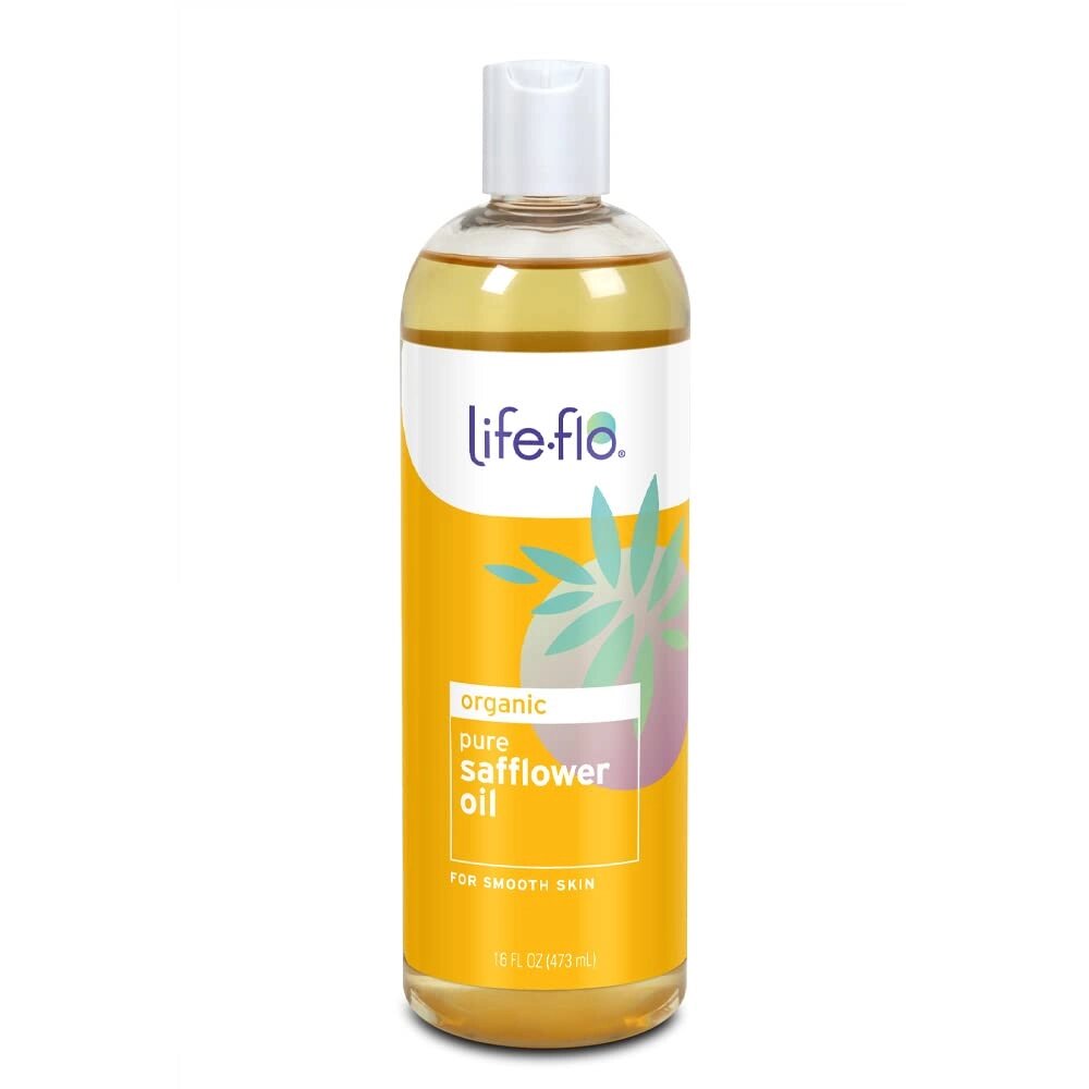 Сафлорова олія для шкіри Safflower Oil Life Flo Health чиста 473 мл від компанії Придбай - фото 1