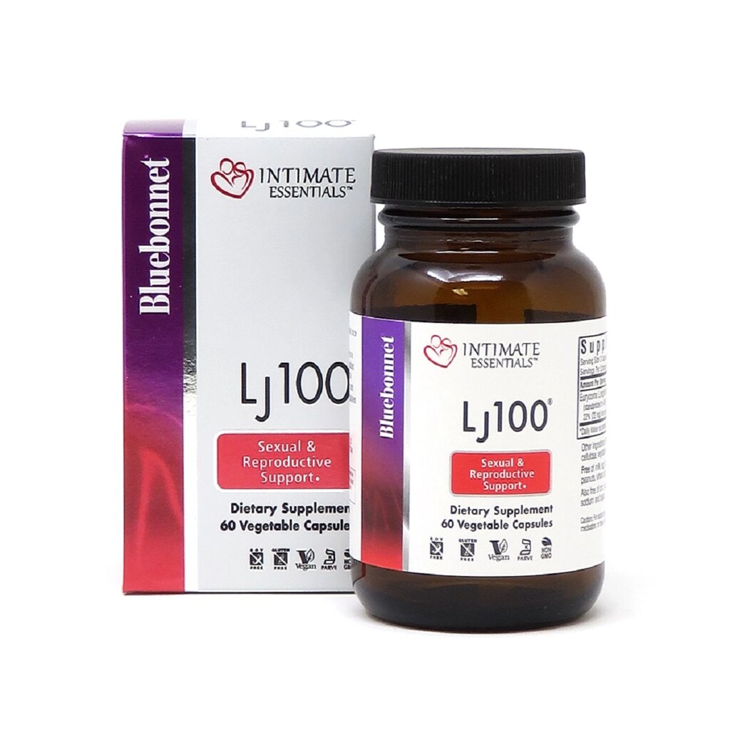 Сексуальна та Репродуктивна Підтримка, Intimate Essentials Lj100, Bluebonnet Nutrition, 60 капсул від компанії Придбай - фото 1