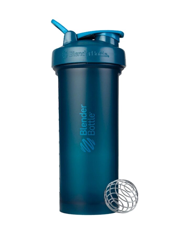 Шейкер спортивний BlenderBottle Pro45 1270 ml Ocean Blue (Original) від компанії Придбай - фото 1