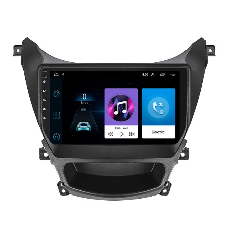 Штатна магнітола Lesko Hyundai Avante V 2010-2015 9" 1/16Gb Wi-Fi GPS Base (10479-54815) від компанії Придбай - фото 1