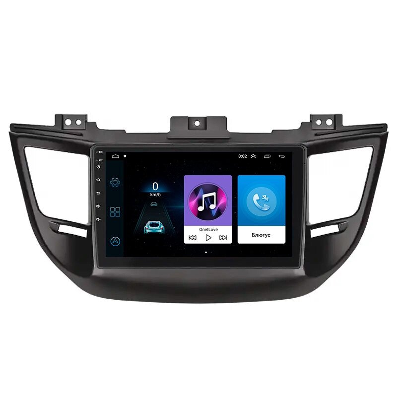 Штатна магнітола Lesko Hyundai Tucson III 2015-2018 9" 1/16Gb Wi-Fi GPS Base (10477-54859) від компанії Придбай - фото 1