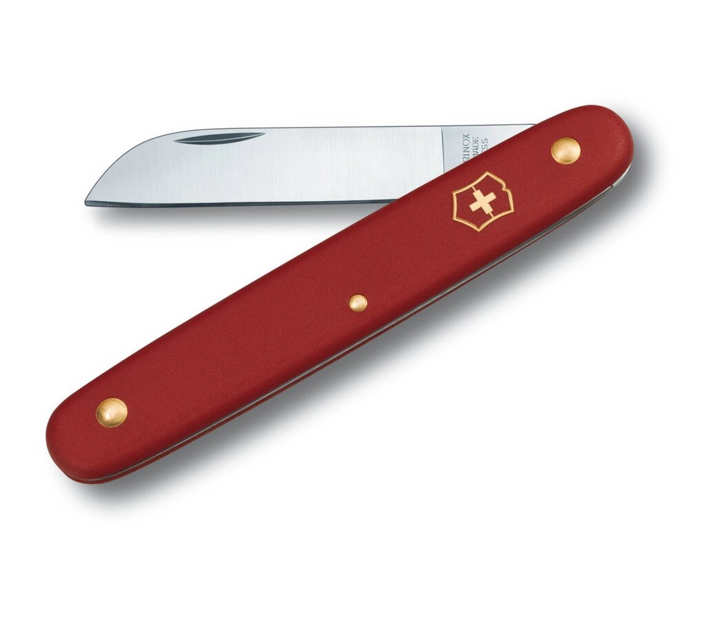 Швейцарський ніж Victorinox Floral садовий 100 мм 1 функція червоний у блістрі (3.9050. B1) від компанії Придбай - фото 1