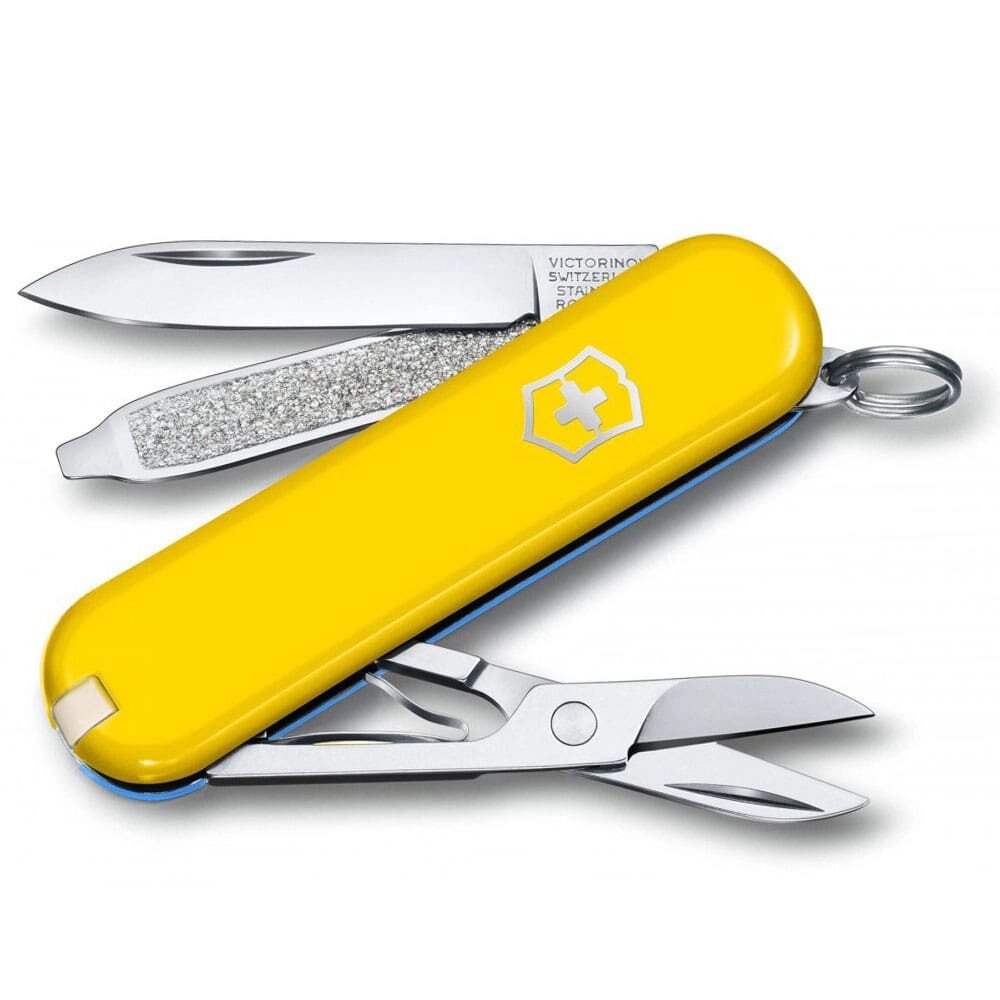 Складаний ніж Victorinox Classic SD Ukraine Жовто-блакитний (0.6223.8G. 28) від компанії Придбай - фото 1