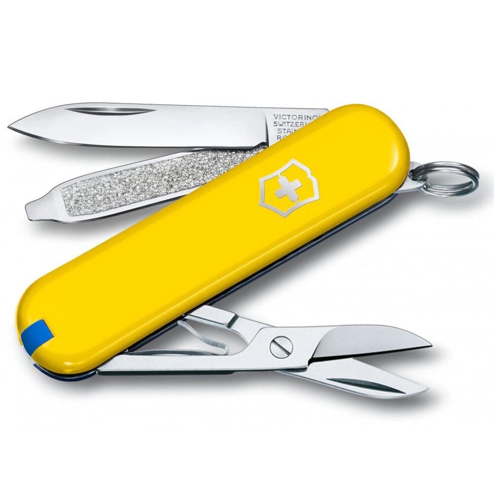 Складаний ніж Victorinox Classic SD Ukraine Жовто-синій (0.6223.8G. 2) від компанії Придбай - фото 1