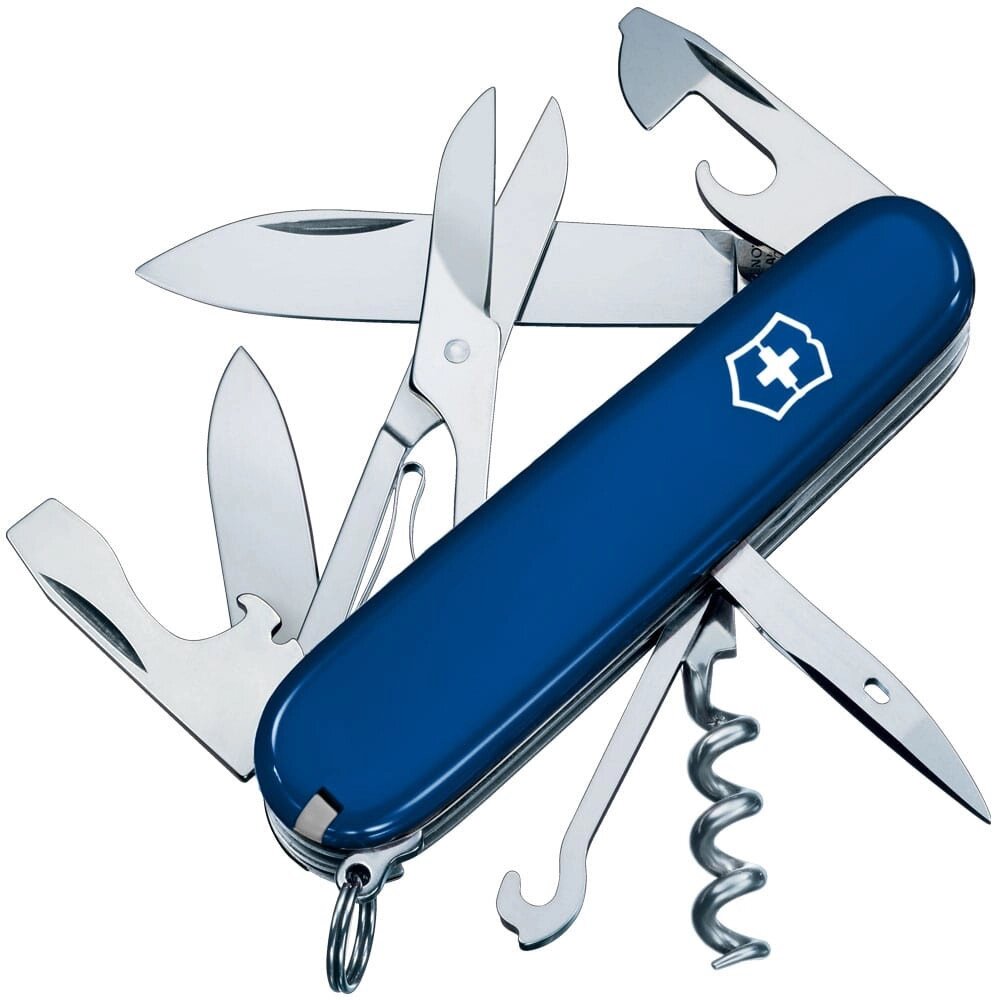 Складаний ніж Victorinox Climber 91 мм, 14 функцій Синій (1.3703.2) від компанії Придбай - фото 1