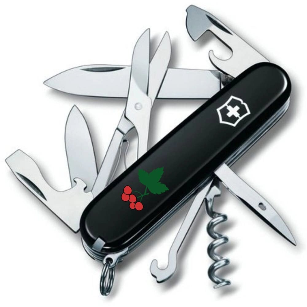 Складаний ніж Victorinox Climber Ukraine Калина (1.3703.3_T1350u) від компанії Придбай - фото 1