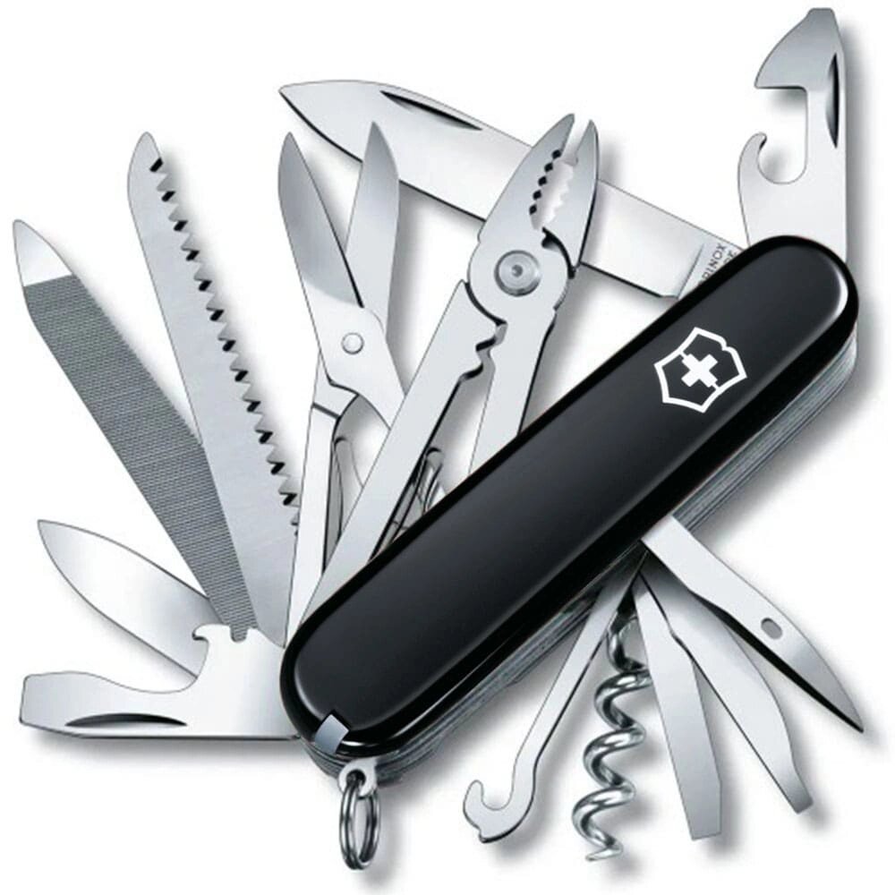 Складаний ніж Victorinox Handyman 91 мм 24 функції Чорний (1.3773.3) від компанії Придбай - фото 1