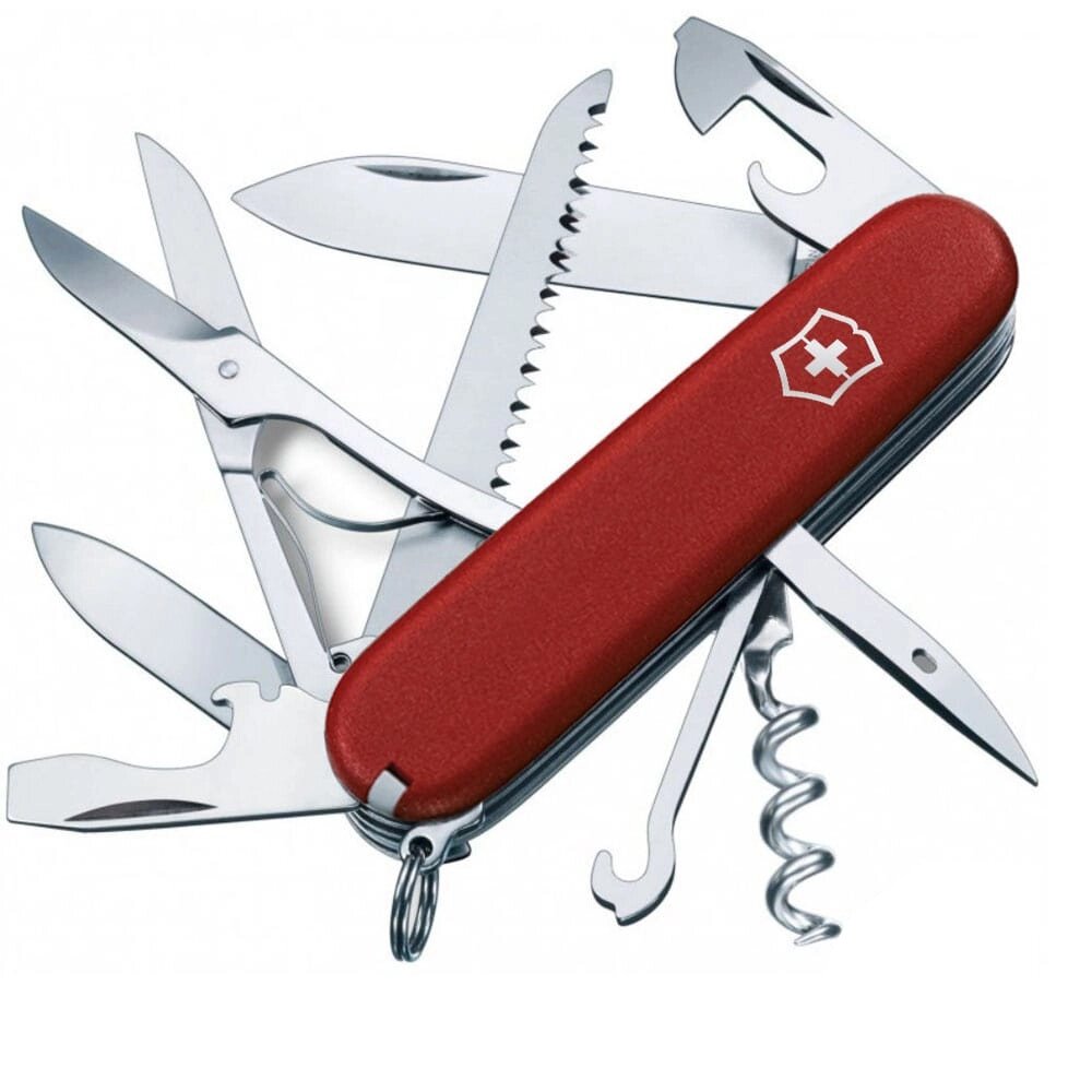 Складаний ніж Victorinox Huntsman Mat Червоний матовий лак (1.3713_M0007p) від компанії Придбай - фото 1