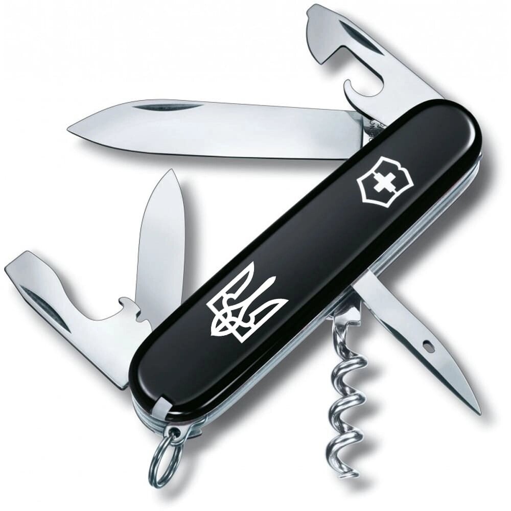 Складний ніж Victorinox Spartan Ukraine 91 мм 12 Тризуб білий (1.3603.3_T0010u) від компанії Придбай - фото 1