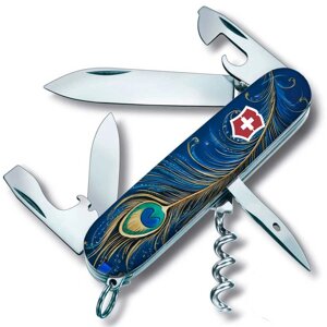 Складаний ніж Victorinox Spartan Ukraine 91 мм 13 функцій Чарівне перо Жар-Птахи (1.3603.3_T3150pw)