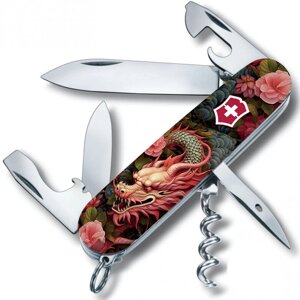 Складаний ніж Victorinox Spartan Zodiac 91 мм 12 функцій Китайський зелений дракон (1.3603_Z3300p)