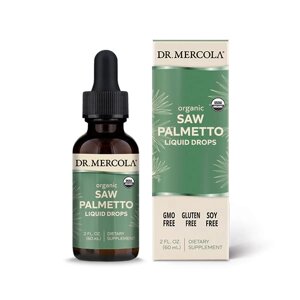 З пальметто Saw Palmetto Dr. Mercola органік рідкі краплі 60мл