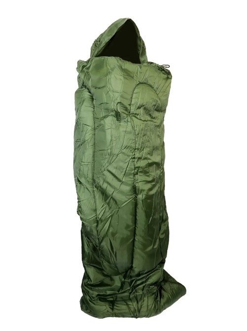 Спальний мішок Mil-Tec Pilot Military Sleeping Bag olive 0°C 14101001 від компанії Придбай - фото 1