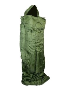 Спальний мішок Mil-Tec Pilot Military Sleeping Bag olive 0°C 14101001