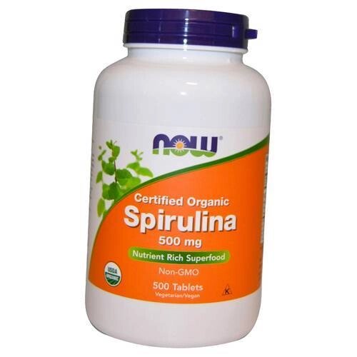 Спіруліна Spirulina 500 Now Foods 500таб (71128074) від компанії Придбай - фото 1