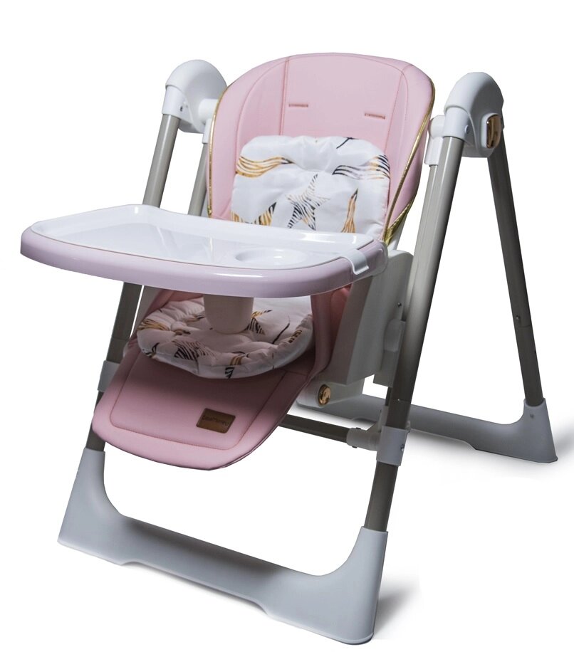Стільчик для годування Yufeng 73х75х56 см Pink (1495822282) від компанії Придбай - фото 1