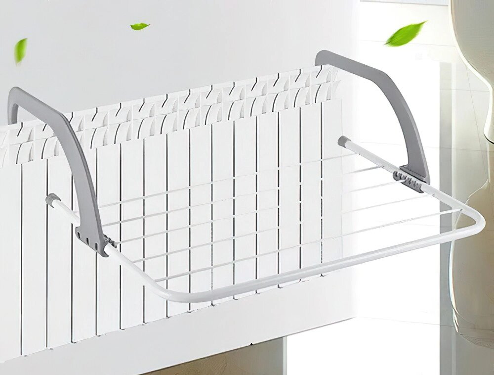 Сушарка для одягу Fold Clothes Shelf Сірий (hub_3jpsin) від компанії Придбай - фото 1