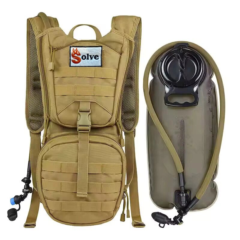 Тактичний гідратор-рюкзак Solve MOLLE 3 л питна система KT6004805 Койот від компанії Придбай - фото 1