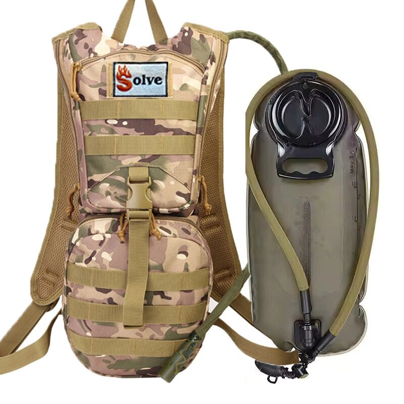 Тактичний гідратор-рюкзак Solve MOLLE  3 л питна система KT6004806 Мультикам від компанії Придбай - фото 1