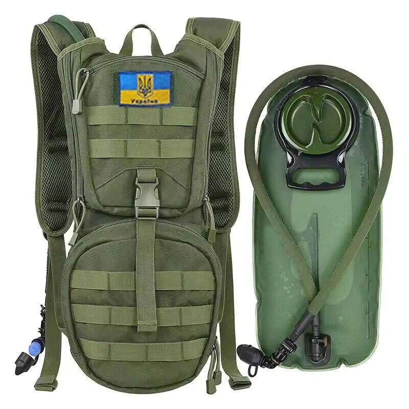 Тактичний гідратор-рюкзак Solve MOLLE Олива 3 л питна система KT6004801 від компанії Придбай - фото 1