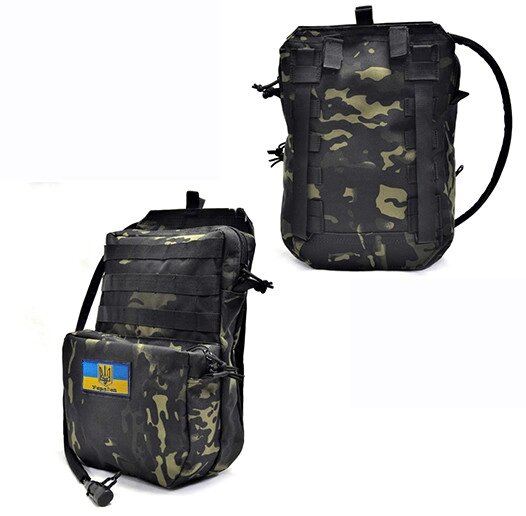 Тактичний гідратор-рюкзак Solve MOLLE Темний мультикам 3 л KT6005280 від компанії Придбай - фото 1