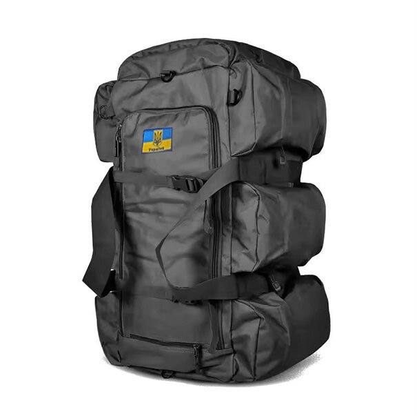 Тактичний рюкзак-сумка 2 1 Solve Bag 80 л 75 x 38 x 36 см Black KT6002502 від компанії Придбай - фото 1