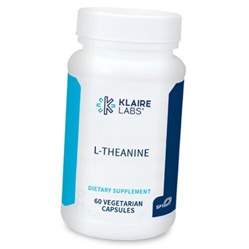 Теанін L-Theanine 100 Klaire Labs 60веккапс (27517001) від компанії Придбай - фото 1