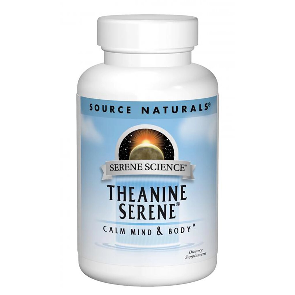 Теанін Серен Source Naturals Serene Science 60 таблетки (SN1775) від компанії Придбай - фото 1