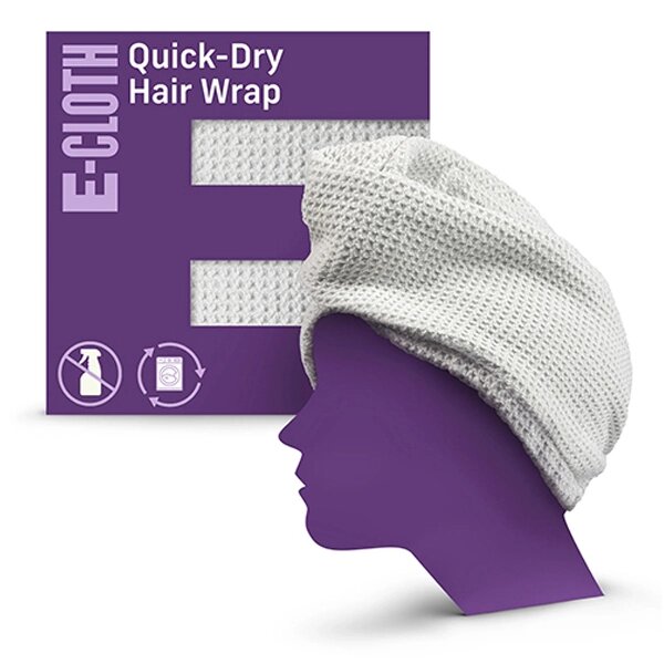 Тюрбан для сушіння волосся e-Cloth Quick-Dry Hair Wrap 743589 від компанії Придбай - фото 1