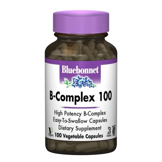 У комплекс Bluebonnet Nutrition B-Complex 100 100 Caps від компанії Придбай - фото 1