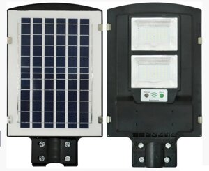 Вуличний світильник на сонячній батареї з датчиком руху Solar Street Light 2VPP ліхтар на стовп 90W