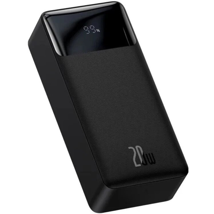 УМБ Power Bank BASEUS Bipow Digital Display 20W 30000mAh Black від компанії Придбай - фото 1