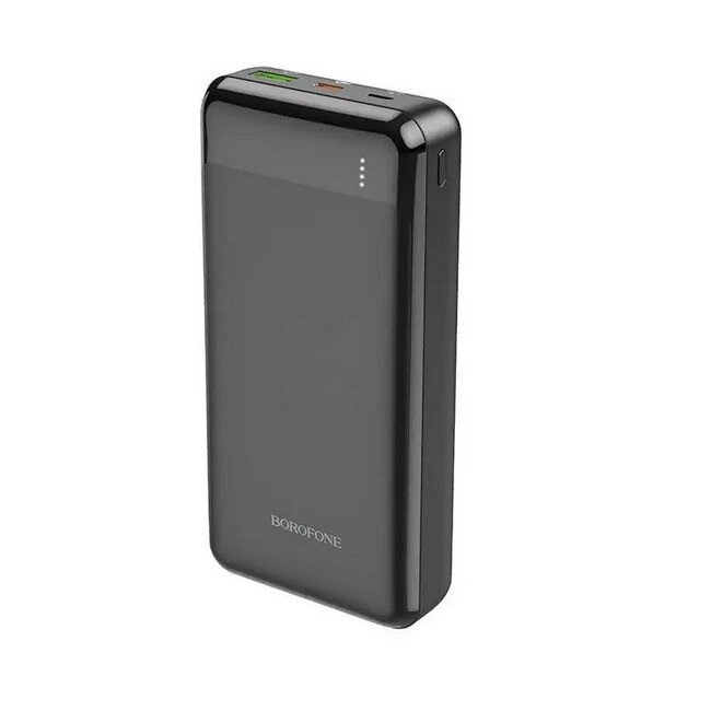 УМБ Power Bank BOROFONE BJ19A Incredible 20000mAh 20W 3A PD QC чорний від компанії Придбай - фото 1