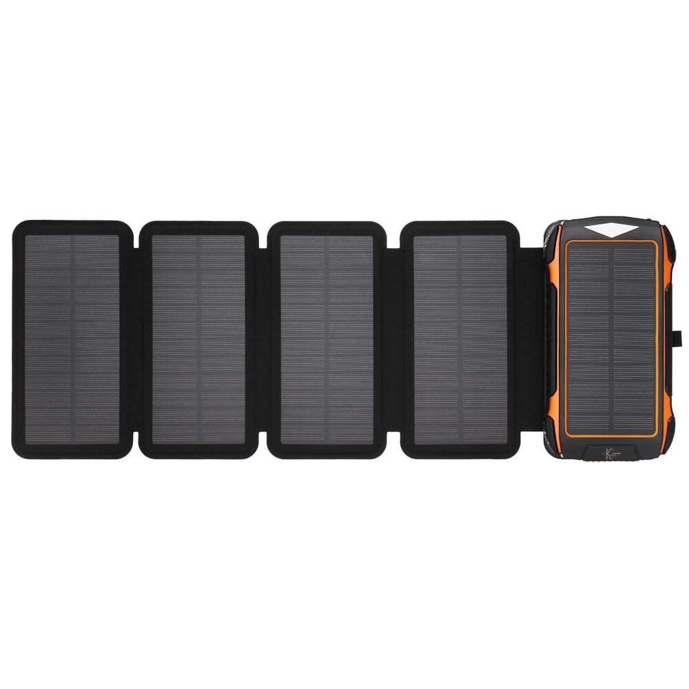 УМБ PowerBank із сонячною панеллю Квант WSC26/4 30000mAh+4 panels від компанії Придбай - фото 1