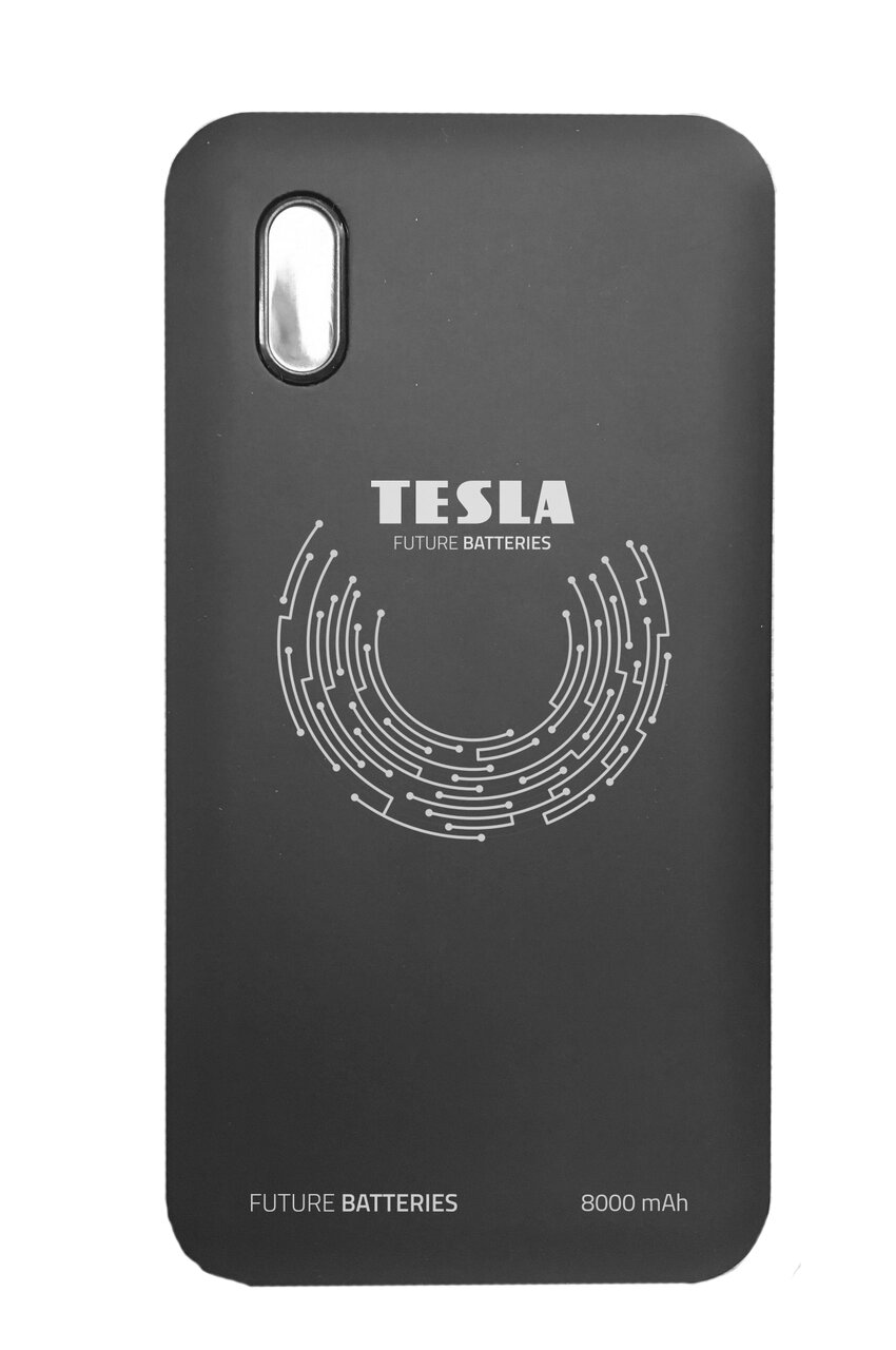 УМБ TESLA QI Wireless Power Bank 8000mAh Black від компанії Придбай - фото 1