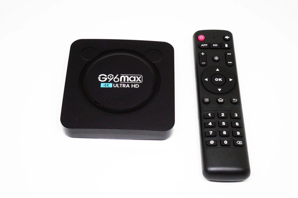 Універсальна смарт приставка Crystal G96-MAX-W2 4K 4/64G Android 11 TV BOX із пультом (1882829823) від компанії Придбай - фото 1