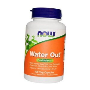 Урологічний препарат NOW Foods Water Out 100 Veg Caps