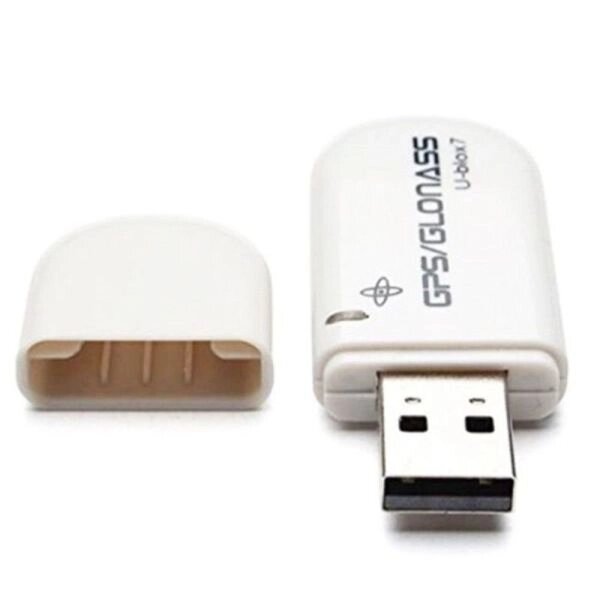 Usb GPS приймач для ноутбука Ublox 7 Білий (100269) від компанії Придбай - фото 1