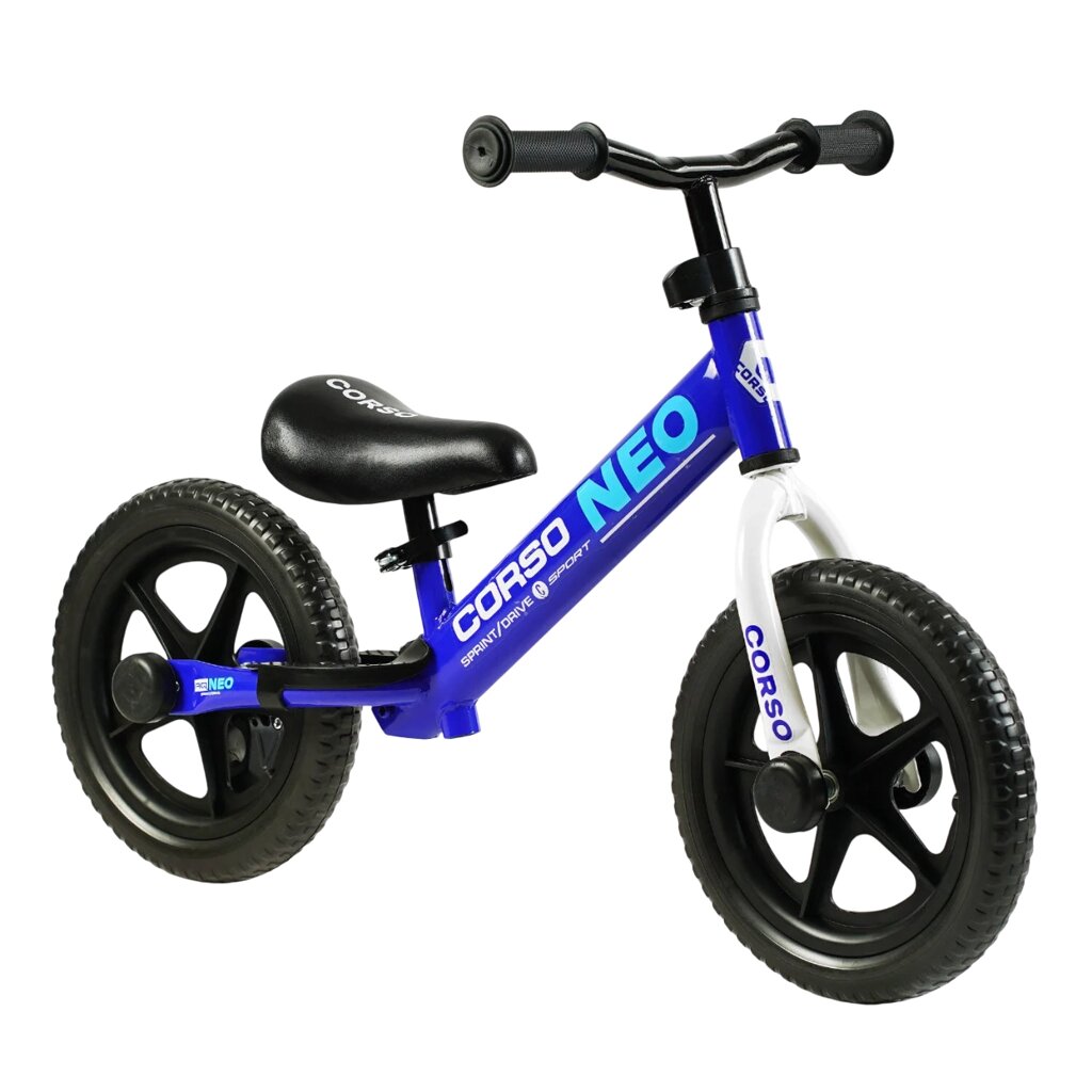 Велобіг 12" Corso Neo Синій (144029) від компанії Придбай - фото 1