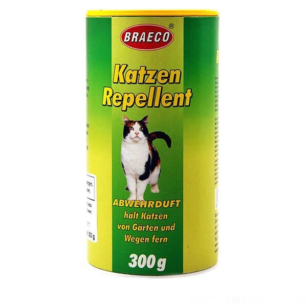 Відлякувач кішок біопорошок Braeco 300 г від компанії Придбай - фото 1
