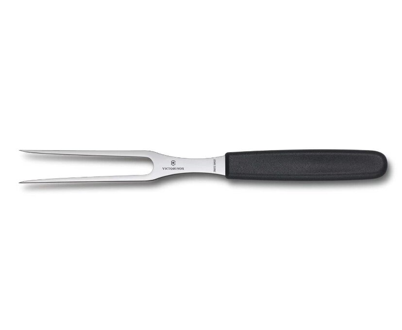 Вилка Victorinox Swiss Classic Carving Fork 150 мм з чорною ручкою (5.2103.15) від компанії Придбай - фото 1